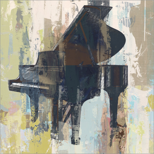 Poster Bluebird Piano