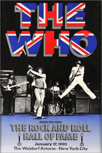 Poster The Who - Hall of Fame