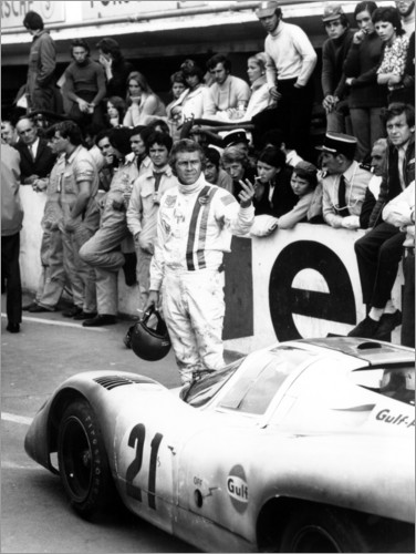 Poster Le Mans, Steve McQueen