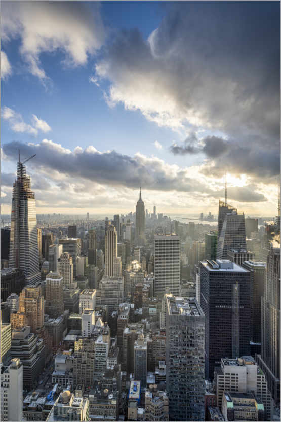 Poster Manhattan Skyline in New York City