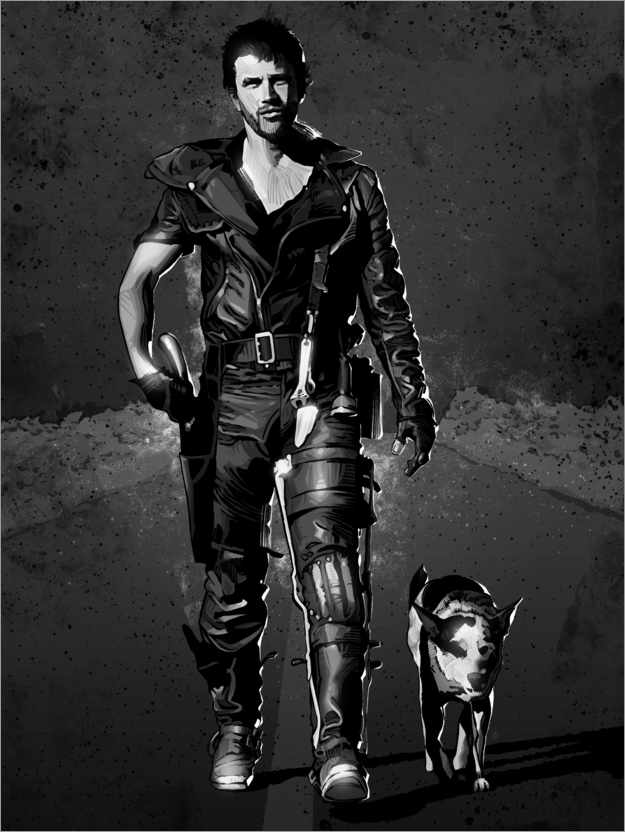 Poster Mad Max Chrome