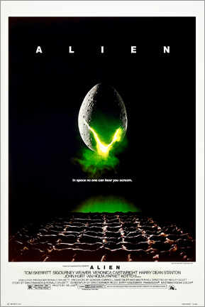 Leinwandbild  Alien (Englisch) - Entertainment Collection