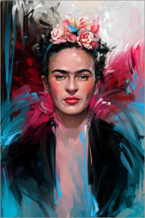 Wandbild  Surrealistin Frida Kahlo - Dmitry Belov
