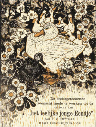 Gallery Print  Das hässliche Entlein - Theo van Hoytema
