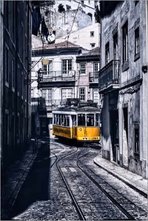 Poster Geschichten von Lissabon