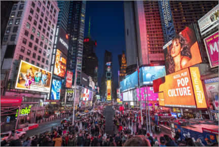 Acrylglasbild  Times Square in New York City - Jan Christopher Becke