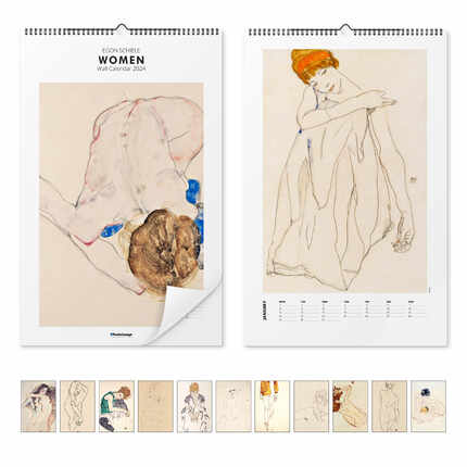 Wandkalender  Egon Schiele, Women 2022 - Egon Schiele