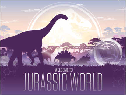 Alubild  Jurassic World - Willkommen
