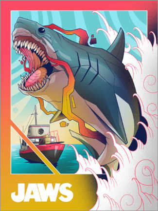 Poster  Jaws - Comic