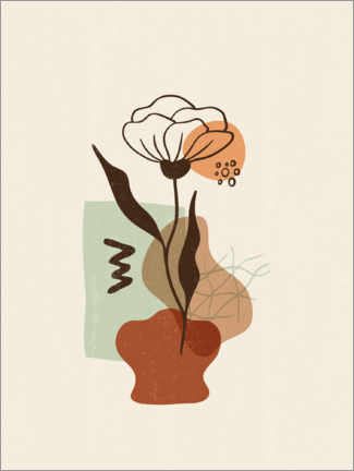 Poster  Blume in einer Vase - Olga Telnova