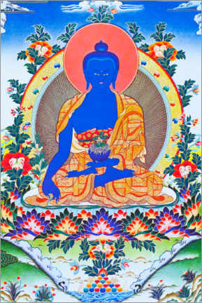 Alubild  Medizinbuddha, der oberste Heiler - XYZ PICTURES