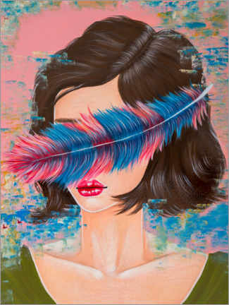 Acrylglasbild  Lost in colours - Mandy Reinmuth