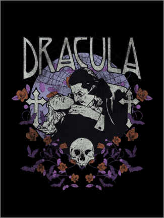 Acrylglasbild  Dracula - Der Biss