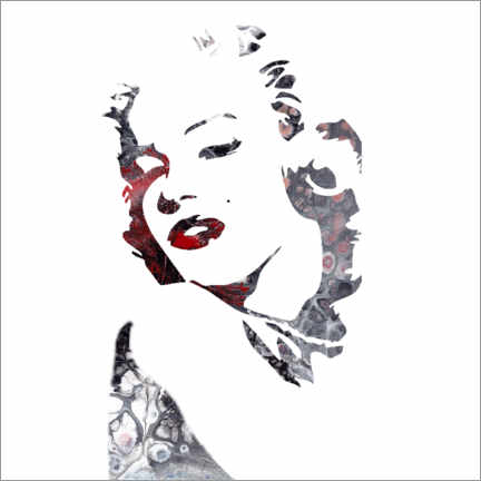 Holzbild  Marilyn Monroe - Vittorio Vitale