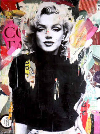 Leinwandbild  Marilyn - Michiel Folkers
