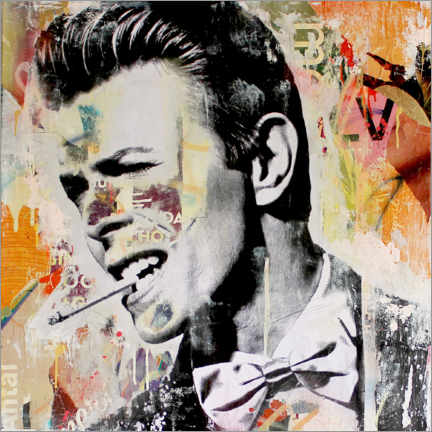 Leinwandbild  David Bowie - Michiel Folkers