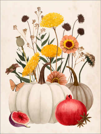 Acrylglasbild  Herbstbotanik II - Grace Popp