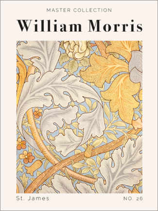 Wandbild  St. James No. 26 - William Morris