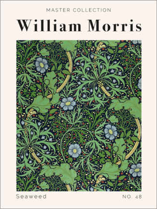 Leinwandbild  Seaweed No. 48 - William Morris