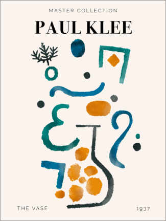 Wandsticker  Paul Klee - The vase - Paul Klee