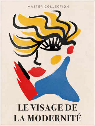 Poster Le Visage de la modernité II