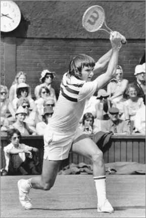 Poster  Jimmy Connors, Tennisspieler, Wimbledon, 23. Juni 1976