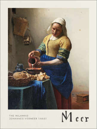 Poster The Milkmaid