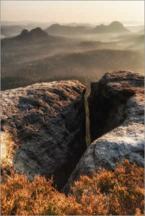 Wandbild  Sächsische Schweiz - Kleiner Winterberg - Mikolaj Gospodarek