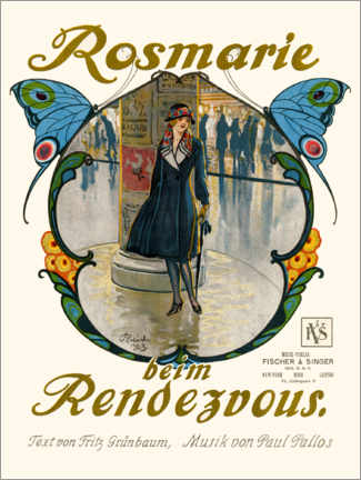 Poster Rosmarie beim Rendezvous