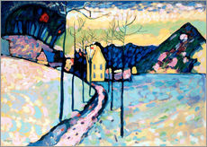 Gallery Print  Winterlandschaft - Wassily Kandinsky