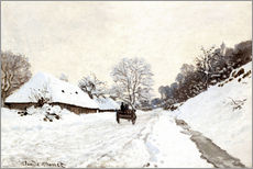 Wandsticker  Der Karren, Honfleur - Claude Monet