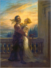 Wandsticker  Romeo und Julia - Eugene Delacroix