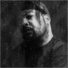 Leinwandbild  Ice Cube - Michael Tarassow