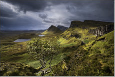 Poster Highlands der Isle of Skye, Schottland
