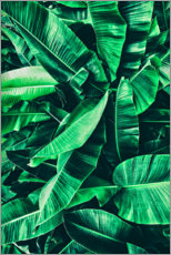 Poster  Kraftvolles Grün - Art Couture