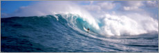 Poster Wellenreiter auf Maui