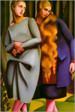 Poster  Irene und ihre Schwester - Tamara de Lempicka
