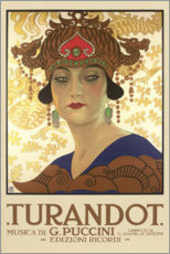Acrylglasbild  Turandot (Italienisch) - Leopoldo Metlicovitz