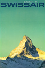 Poster  Swissair ? Switzerland - Vintage Travel Collection