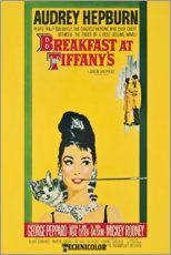 Poster Frühstück bei Tiffany (englisch)