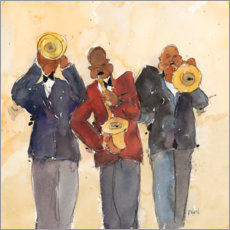 Leinwandbild  Jazz Trio I - Samuel Dixon