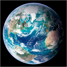 Wandbild  Die blaue Erde - NASA