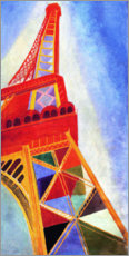 Acrylglasbild  La Tour Eiffel - Robert Delaunay