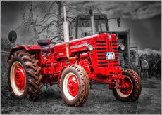 Wandsticker  McCormick Traktor Oldtimer - Peter Roder