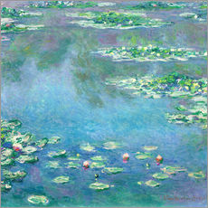 Wandsticker  Seerosen - Claude Monet