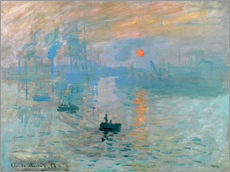 Wandsticker  Impression, Sonnenaufgang - Claude Monet
