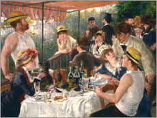 Wandsticker  Frühstück der Ruderer - Pierre-Auguste Renoir