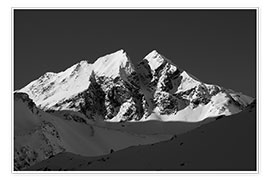 Wandbild  Alpengipfel - Walter Quirtmair