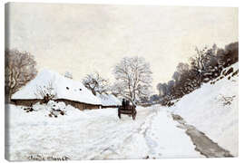 Leinwandbild  Der Karren, Honfleur - Claude Monet