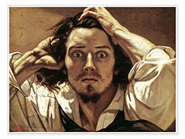 Poster  Gustave Courbet, der Verzweifelte - Gustave Courbet